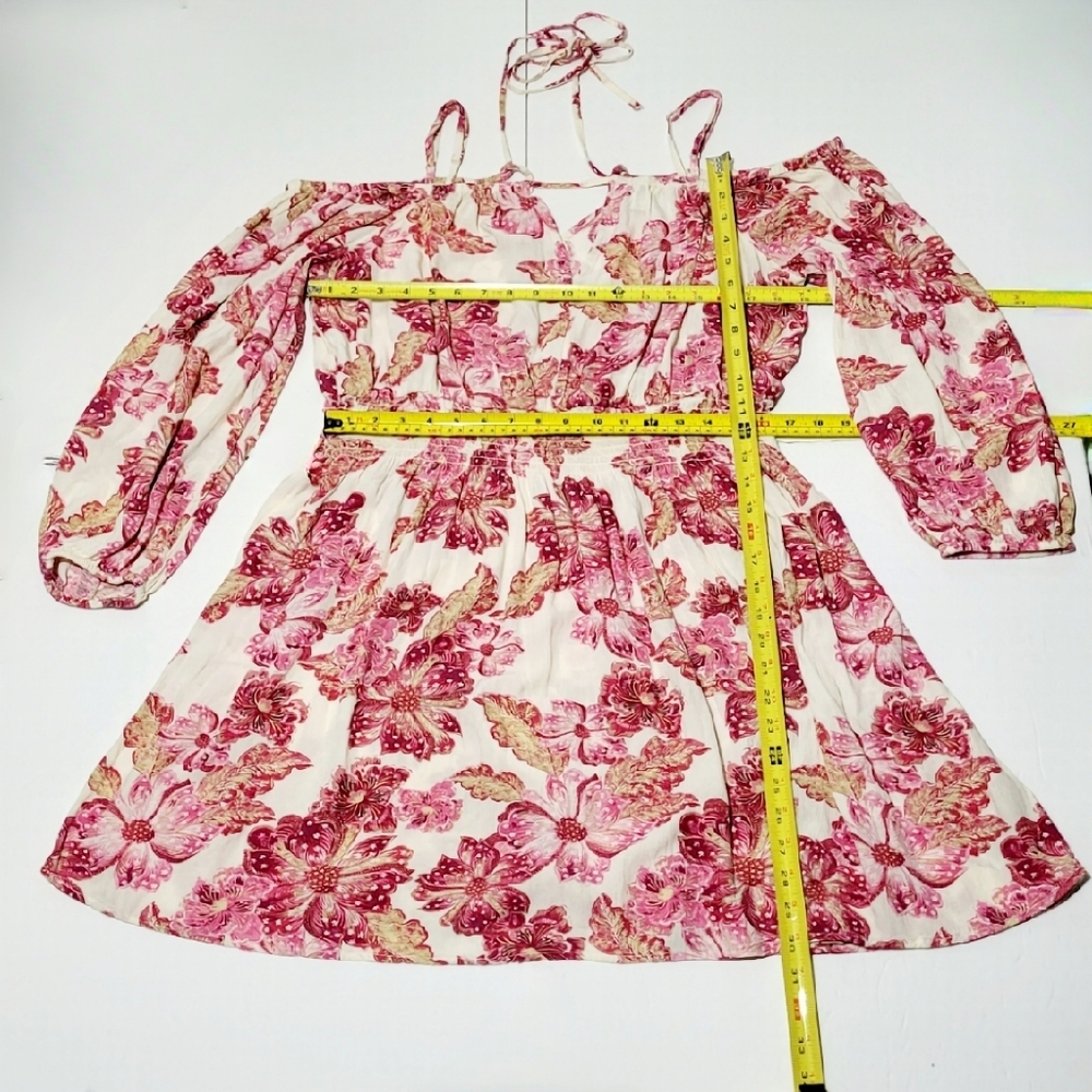 Old Navy Floral Prairie Style Flowy Long Sleeve Dress / Top (XL) - Picture 9 of 9